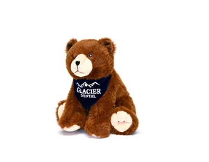 8" Wild Outdoor Sitting Grizzly Bear