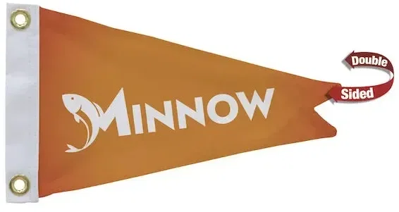 8" x 12" Nylon Burgee Flag Double-Sided — view 1