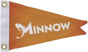 8" x 12" Nylon Burgee Flag Single-Sided