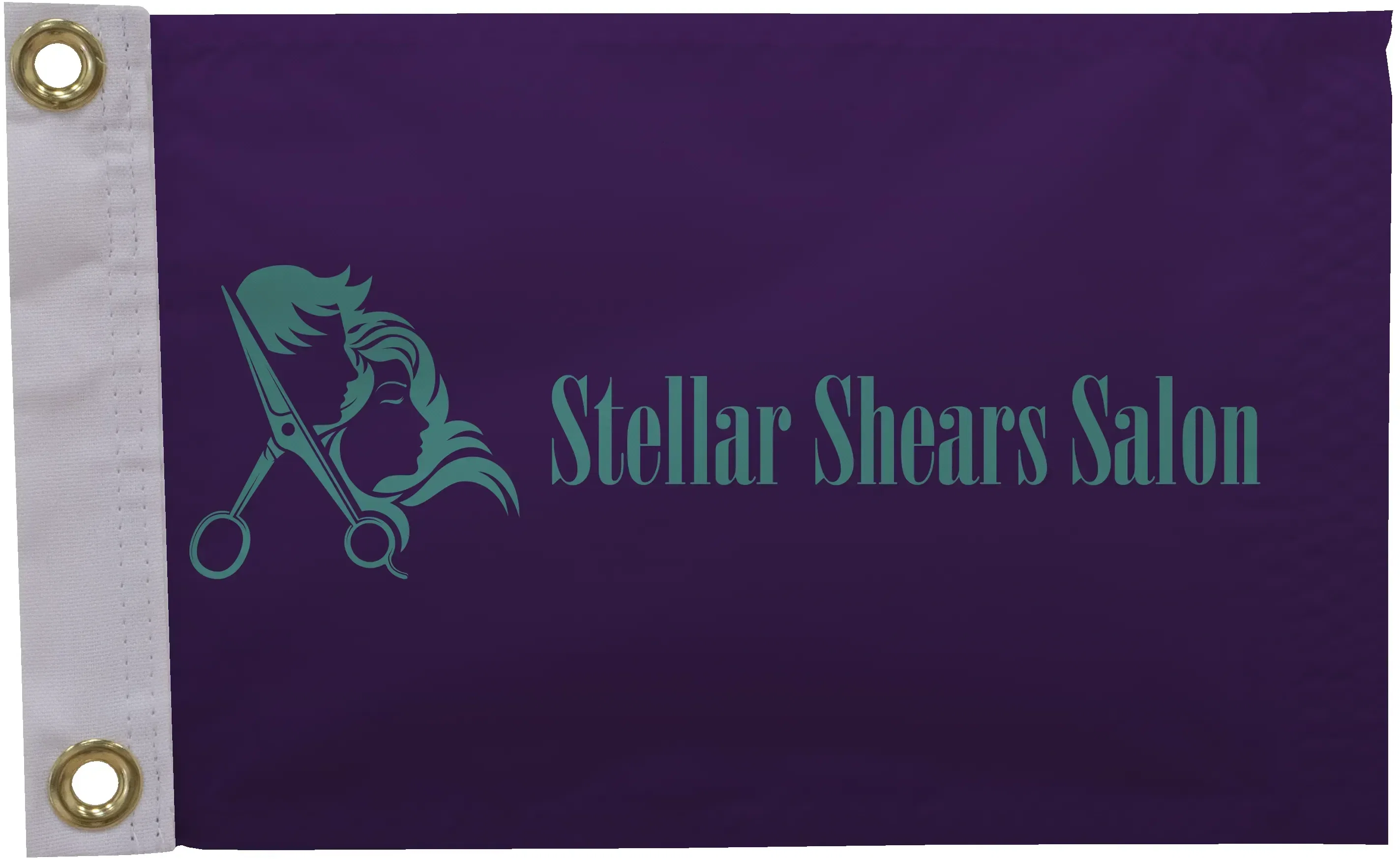 8" x 12" Nylon Flag Single-Sided — view 3