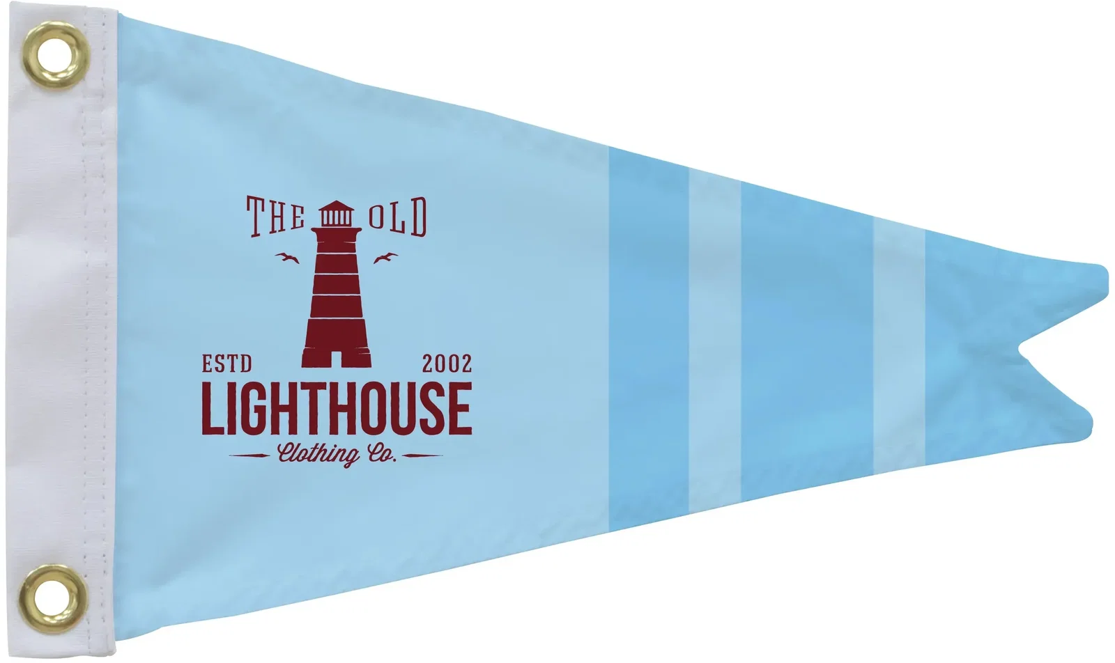 8" x 12" Polyester Burgee Flag Single-Sided — view 2