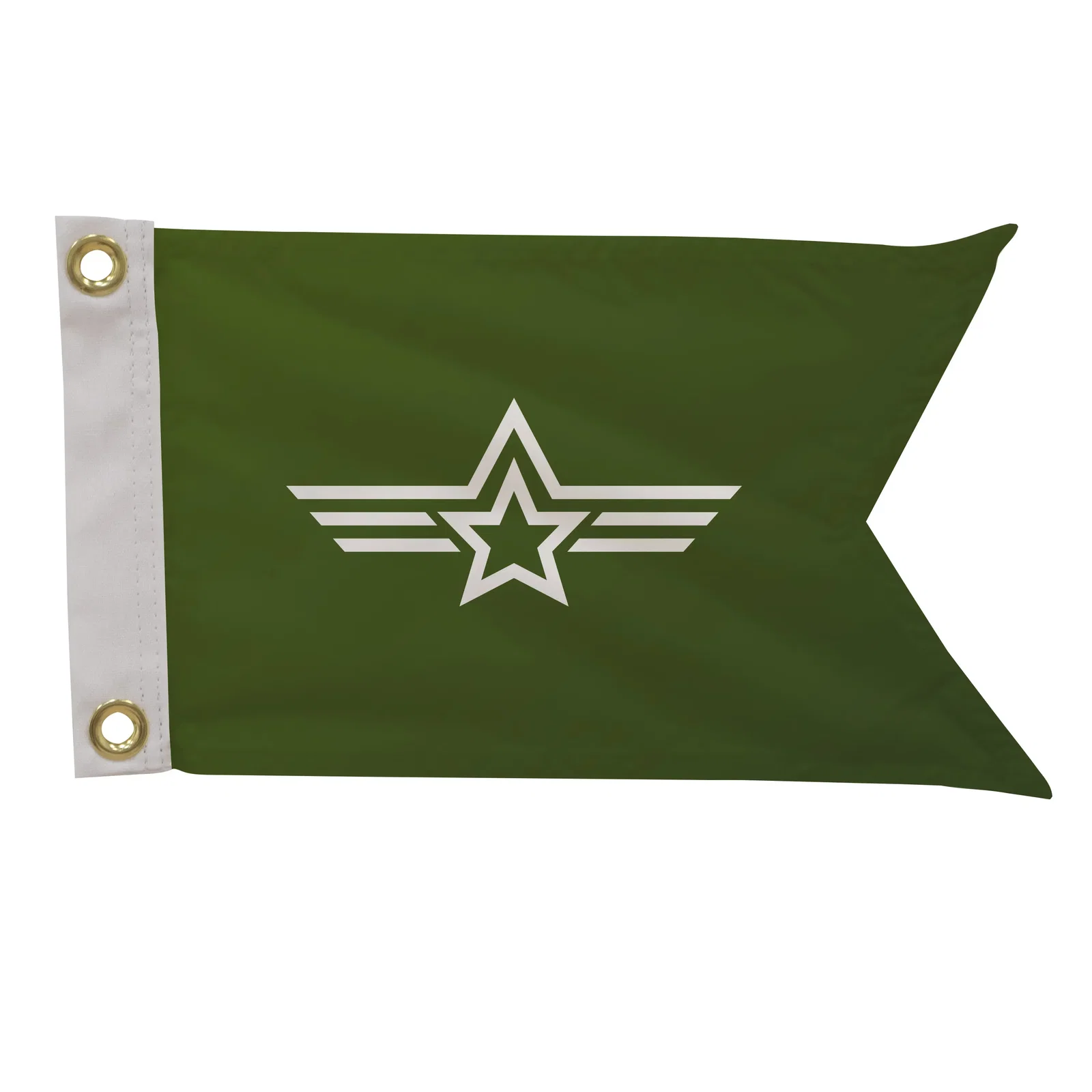 8" x 12" Polyester Guidon Flag Single-Sided — view 2
