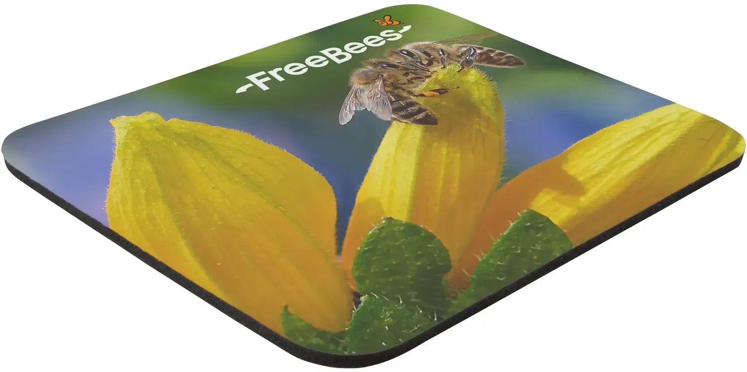 Personalized Logo Mouse Pad - 8"X9-1/2"X1/4" — view 2