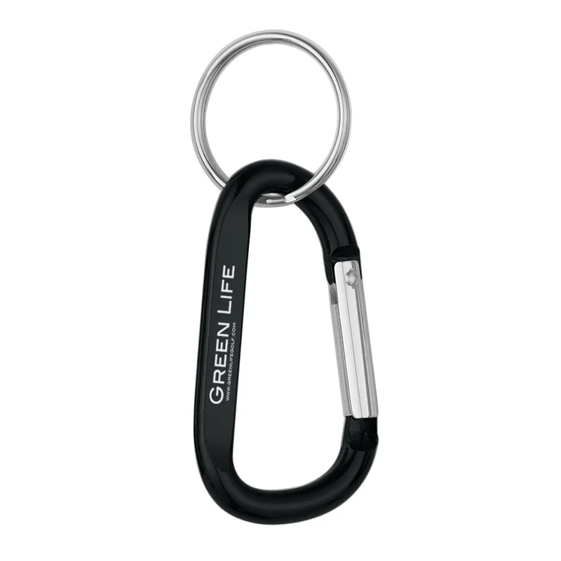 Carabiner With Split Ring - 8mm — view 2