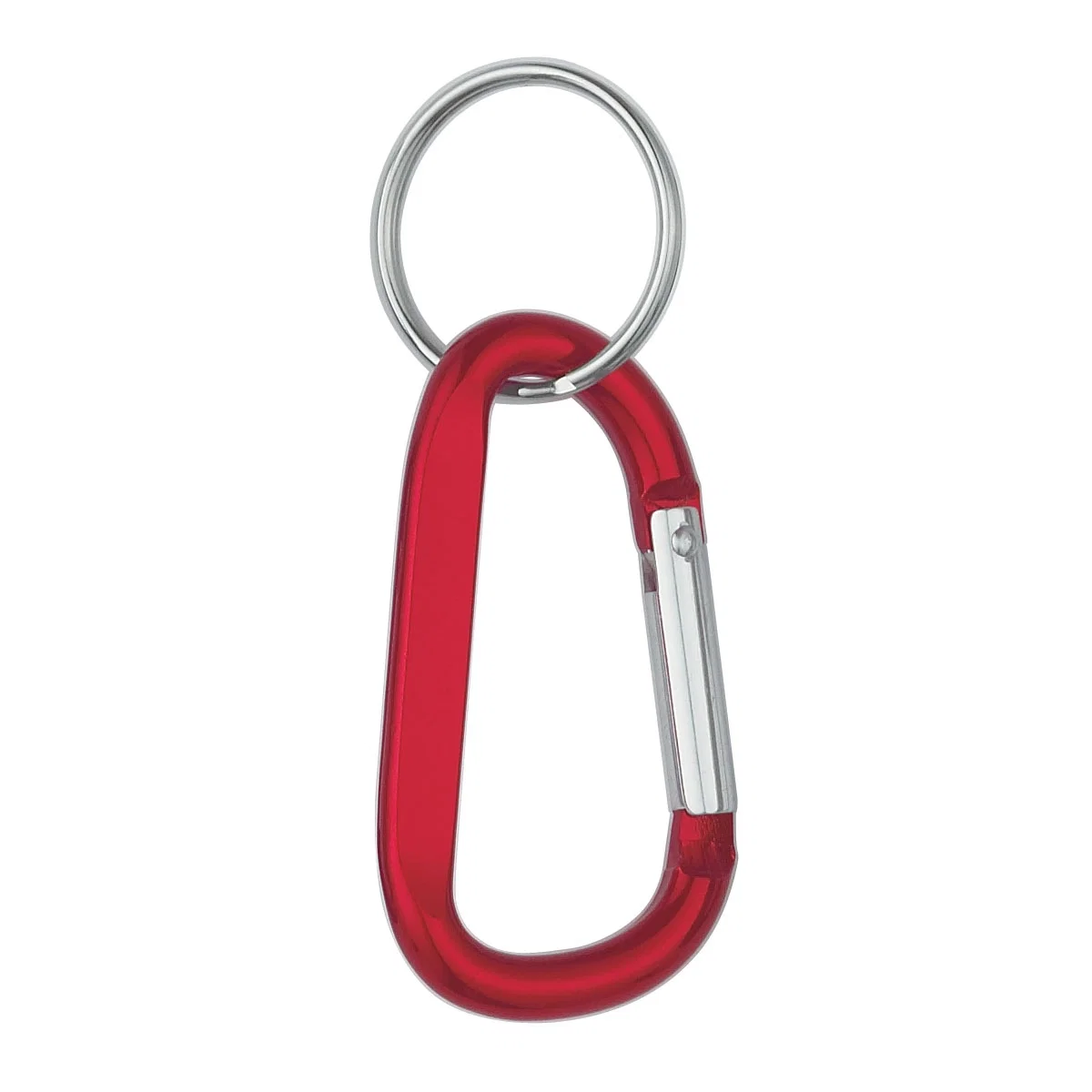 Red model viewed edge on to show its thickness