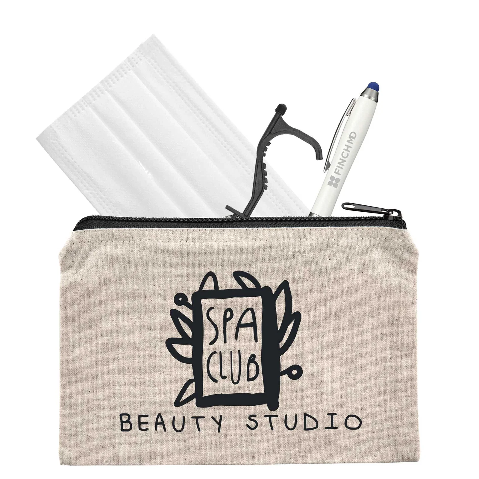 Custom Cotton Travel Pouch - 8oz — view 9
