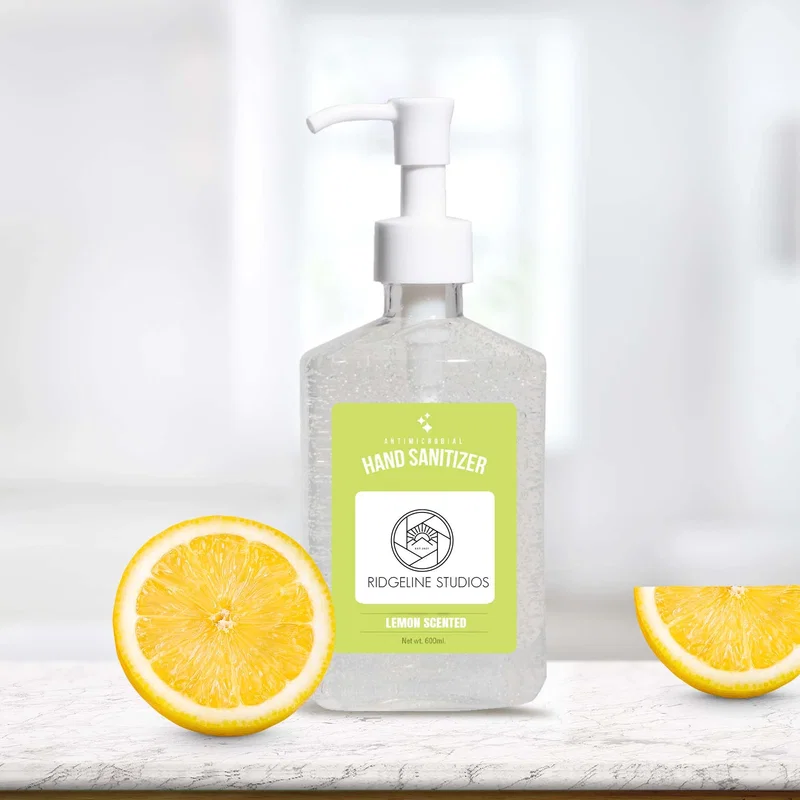 8oz Hand Sanitizer: 8 oz with Pump