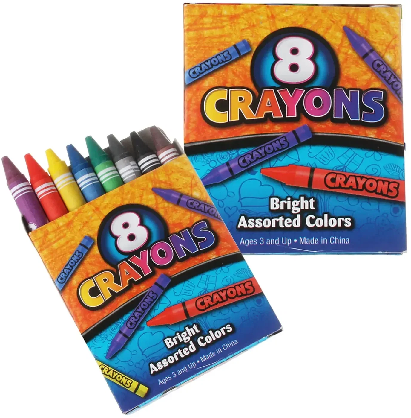 Personalized 8pk Crayons — view 2