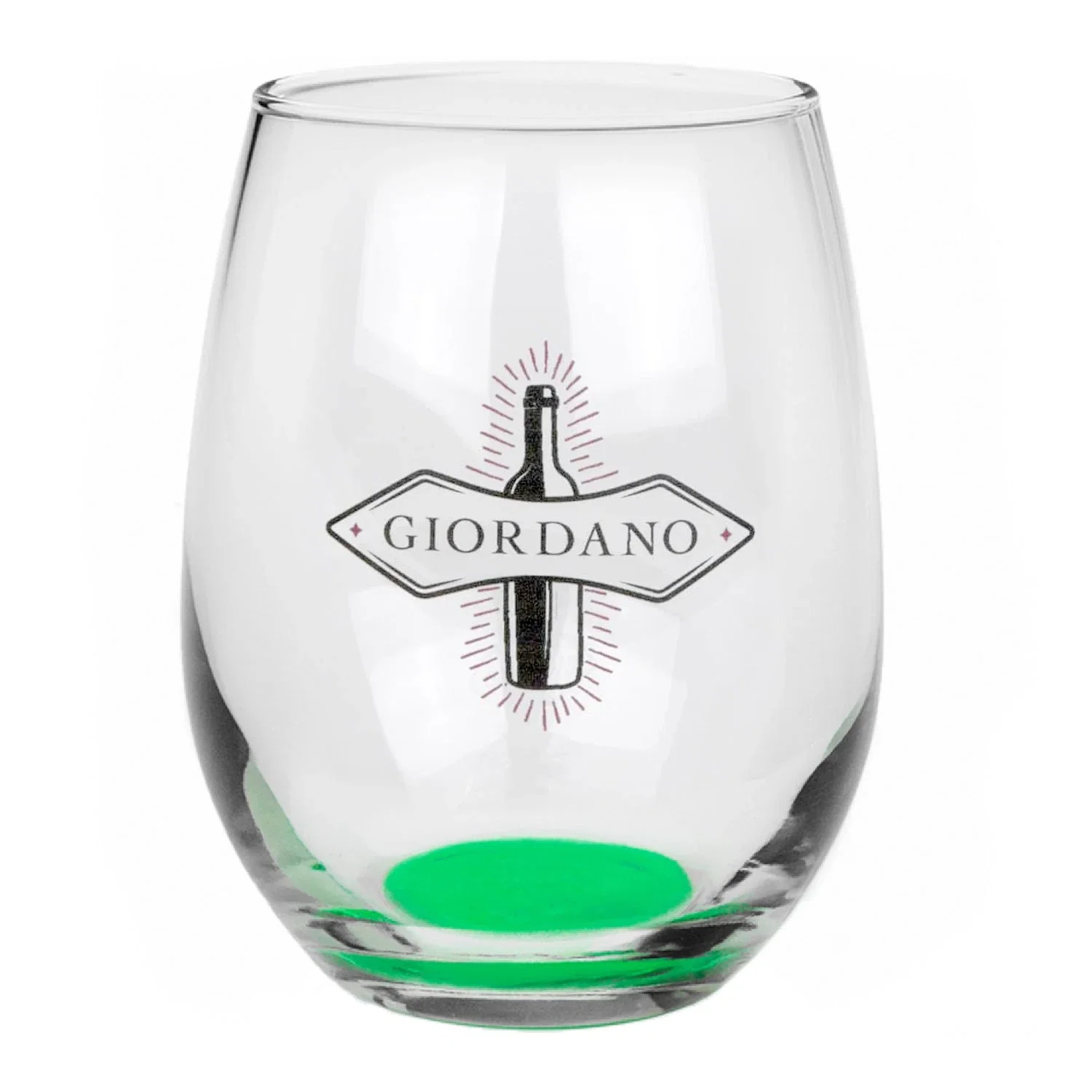 9 oz. Tulip Stemless Wine Glass — view 3