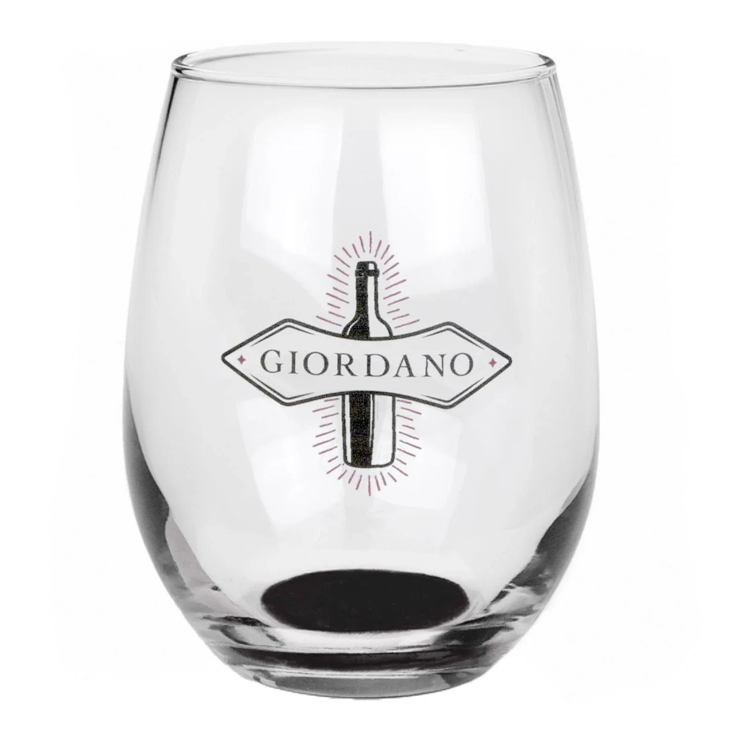 9 oz. Tulip Stemless Wine Glass — view 4