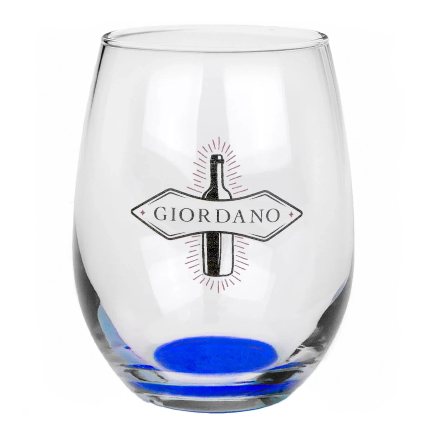 9 oz. Tulip Stemless Wine Glass — view 5