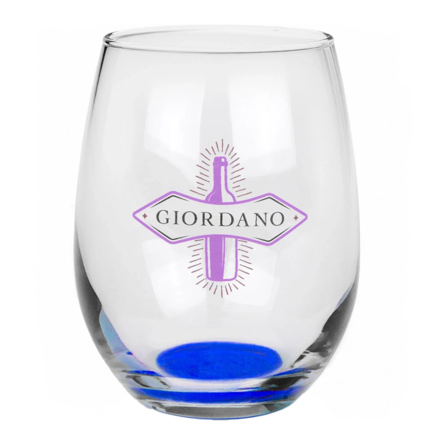 9 oz. Tulip Stemless Wine Glass — view 6