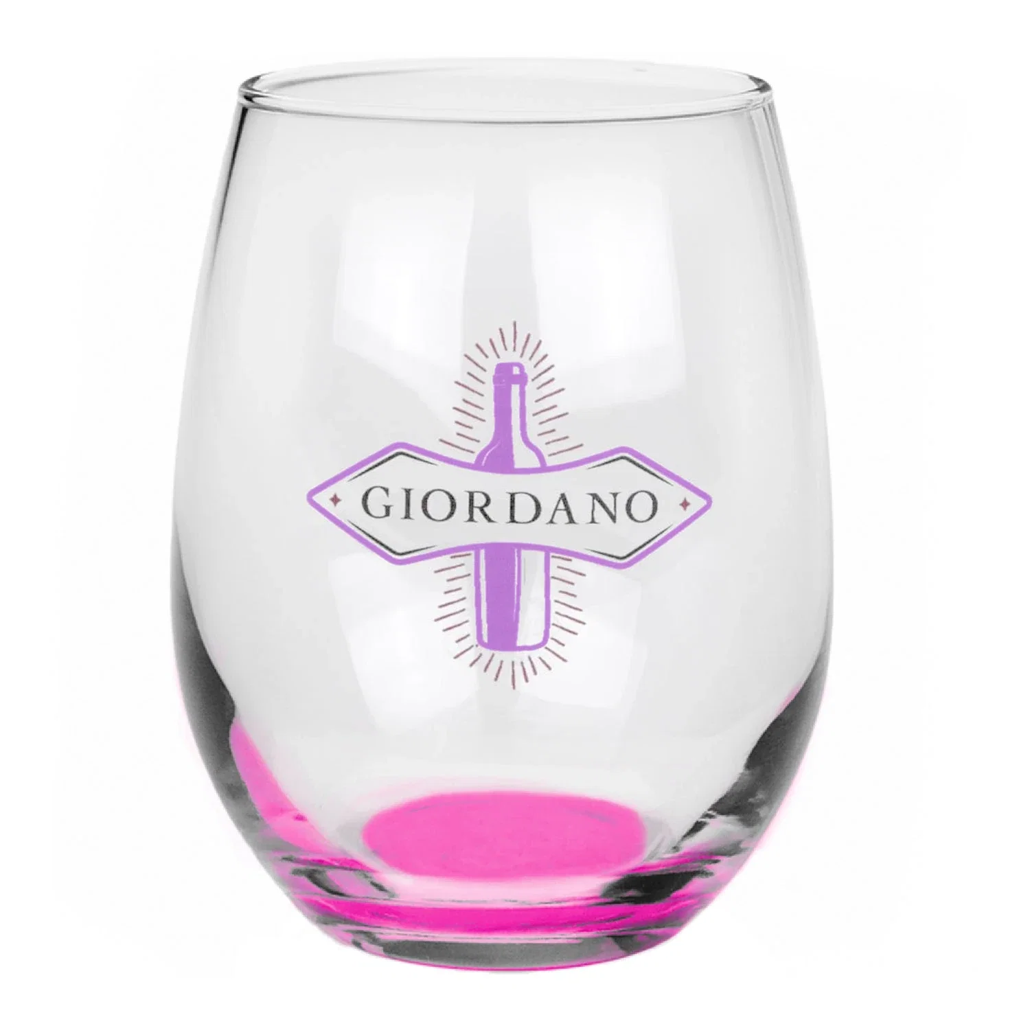9 oz. Tulip Stemless Wine Glass — view 7