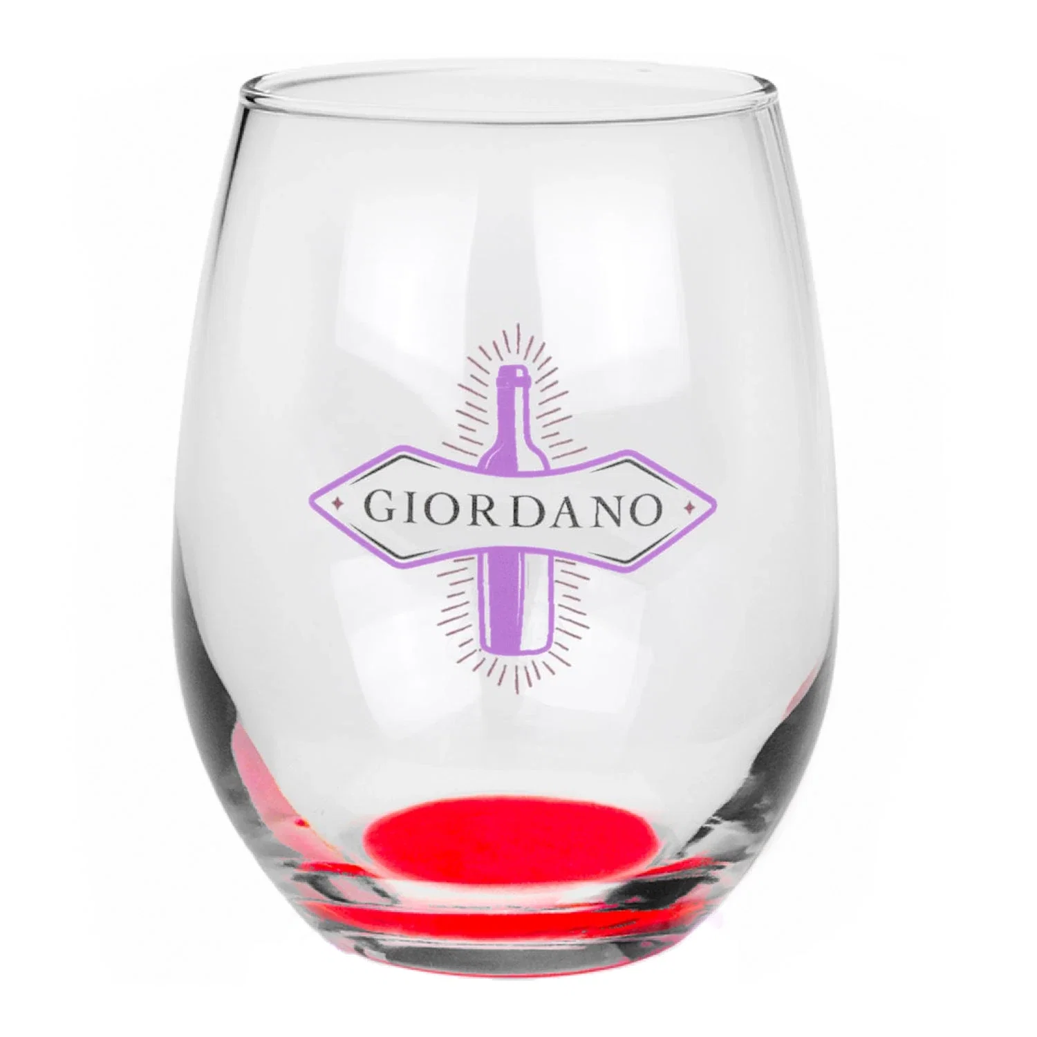 9 oz. Tulip Stemless Wine Glass — view 9