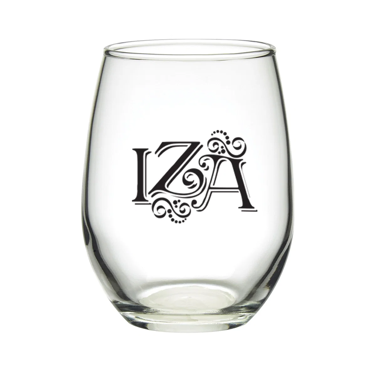 Stemmed wine glass available in nine and fifteen ounce sizes