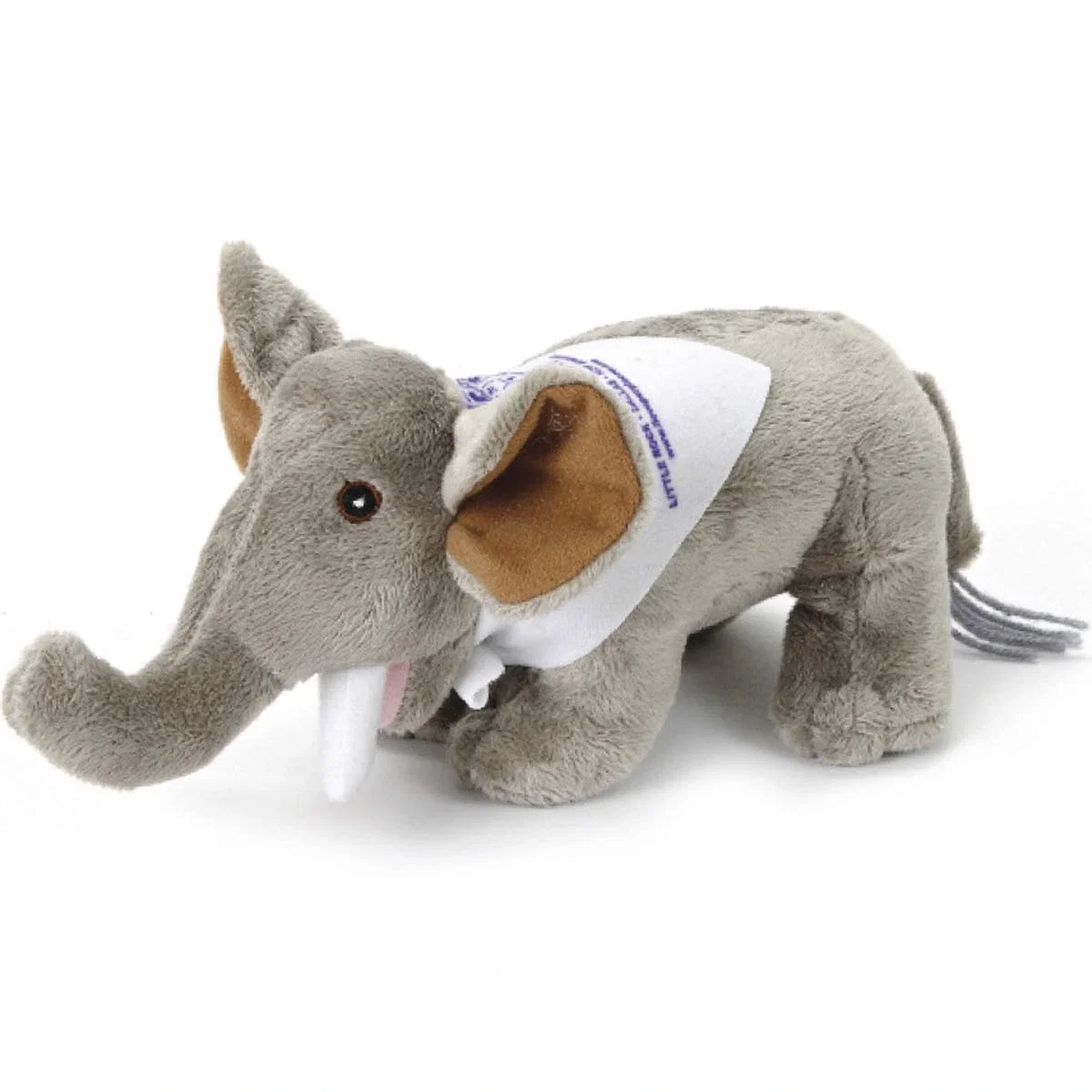 Realistic Stuffed Elephant - 9"