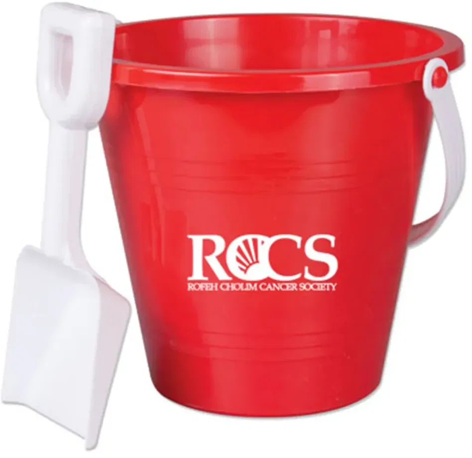 Promotional Sand Pail and Shovel - 9" — view 2