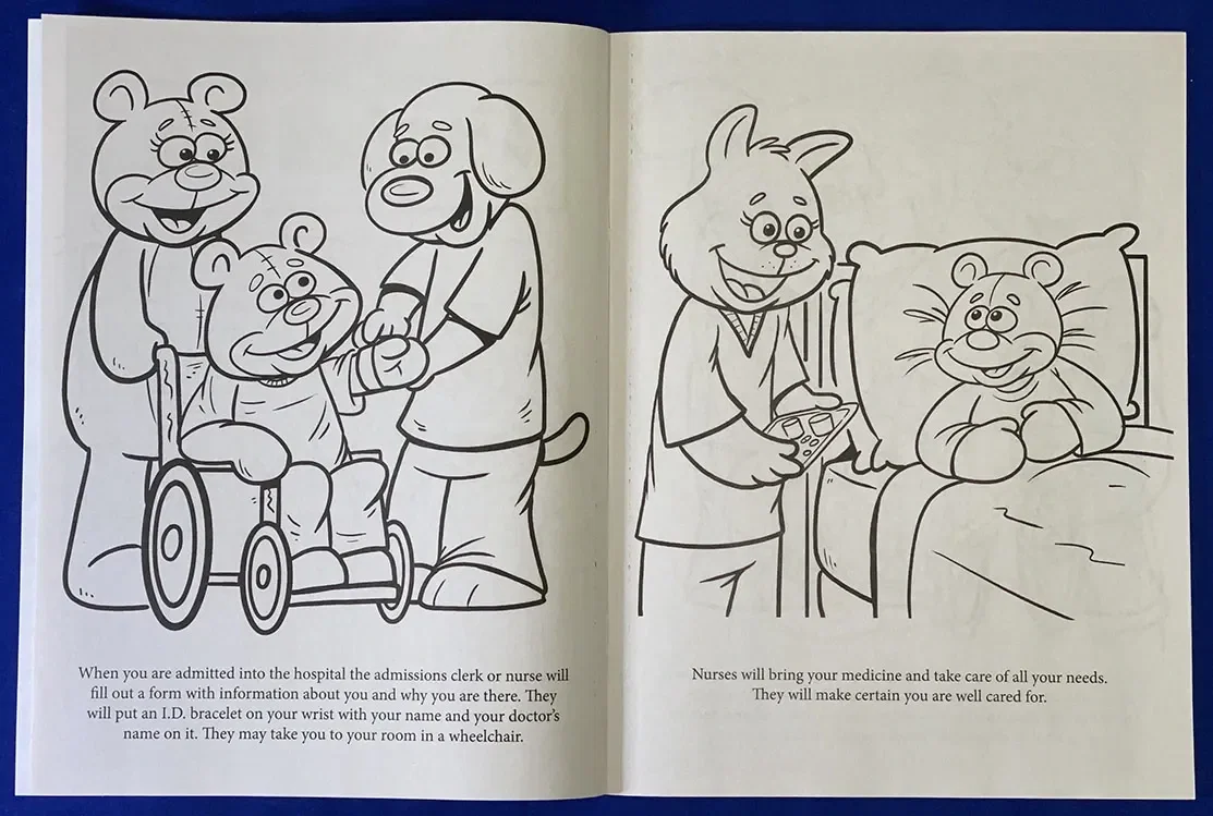 A Beary Special Hospital Coloring and Activity Book — view 2