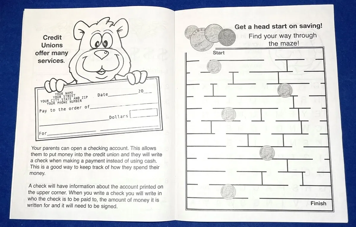 A Trip to the Credit Union Coloring & Activity Book — view 2