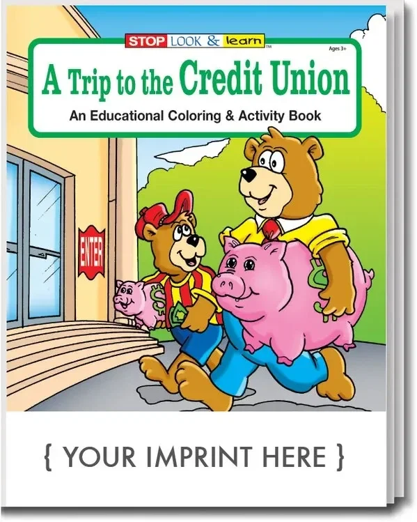 A Trip to the Credit Union Coloring & Activity Book — view 3