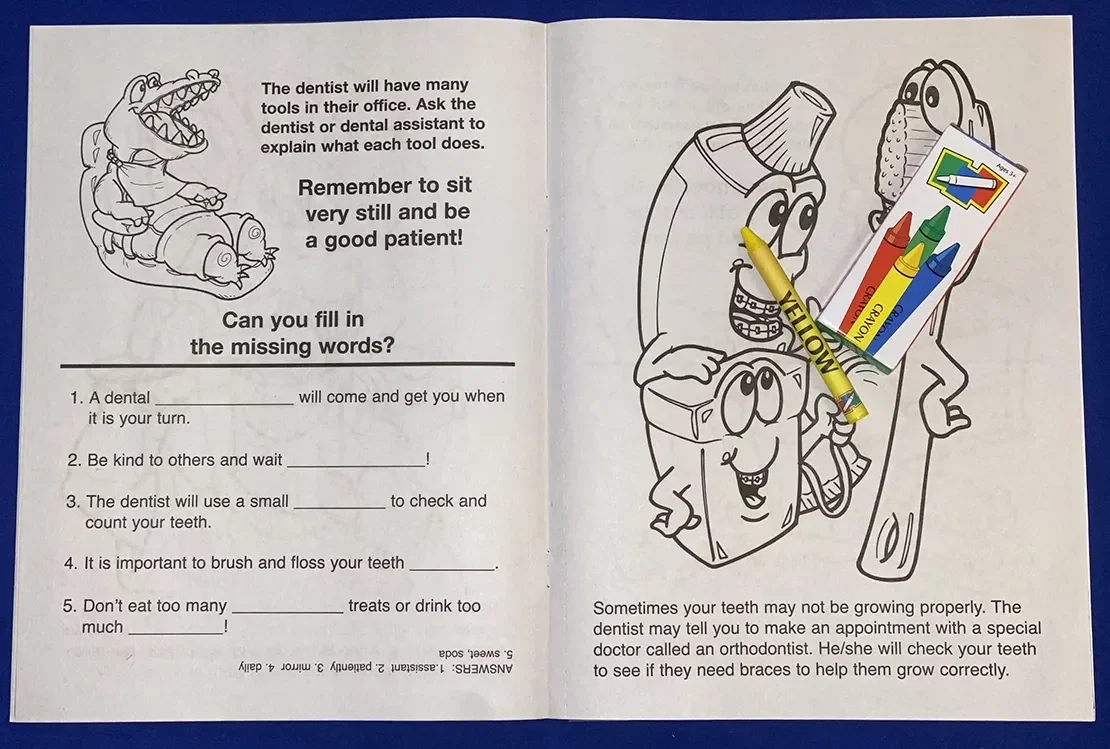 A Trip to the Dentist Coloring & Activity Book — view 2