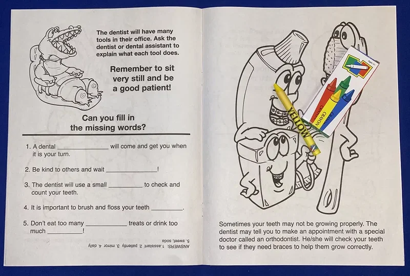 A Trip to the Dentist Coloring & Activity Book — view 2