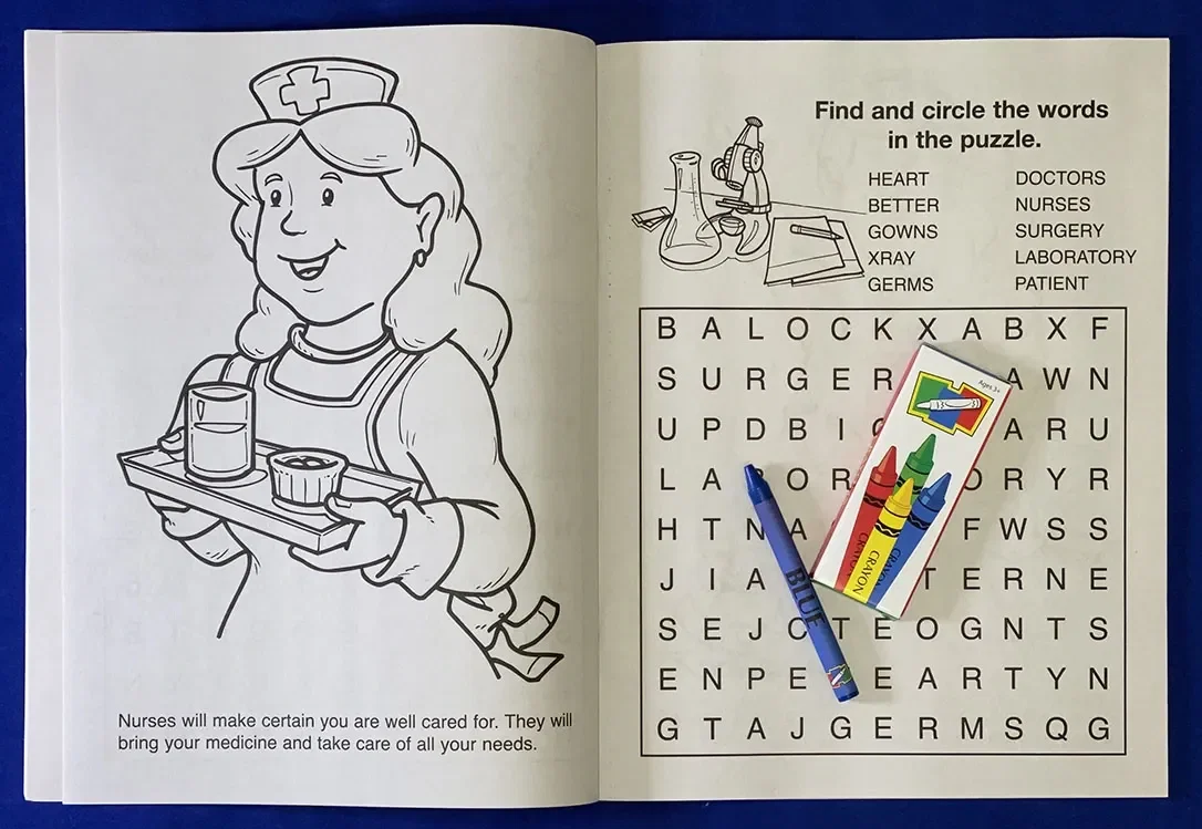 A Trip To The Hospital Coloring Book — view 2