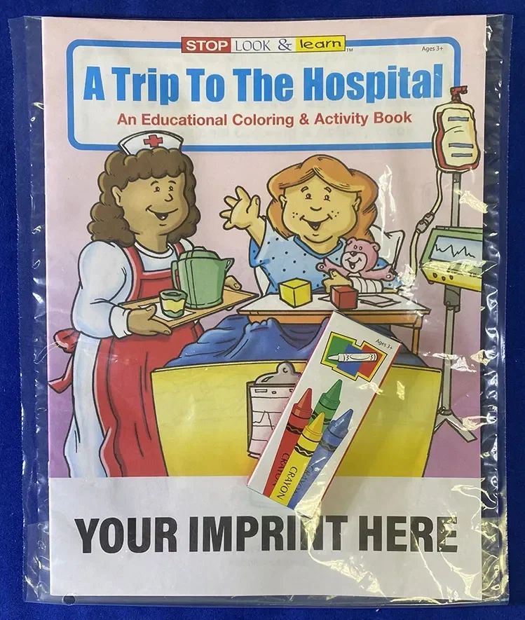 A Trip To The Hospital Coloring Book — view 3