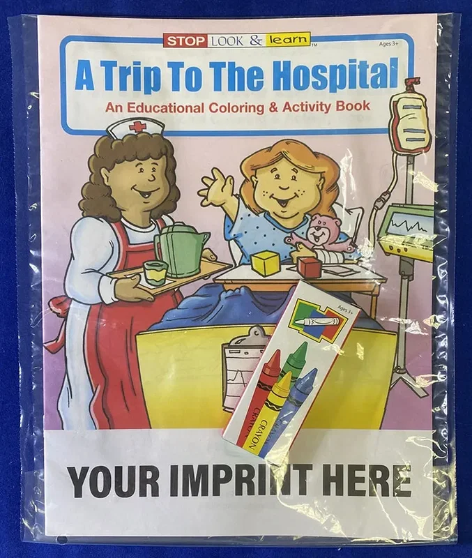 A Trip To The Hospital Coloring Book — view 3