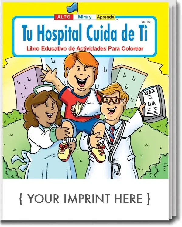 A Trip To The Hospital Coloring Book — view 4