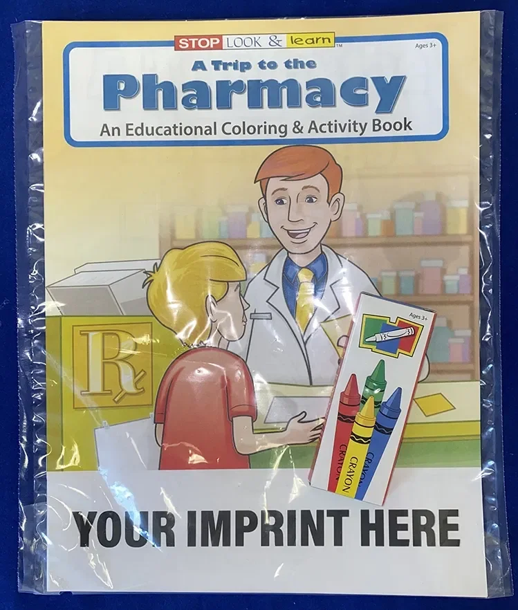 A Trip to the Pharmacy Coloring & Activity Book — view 3