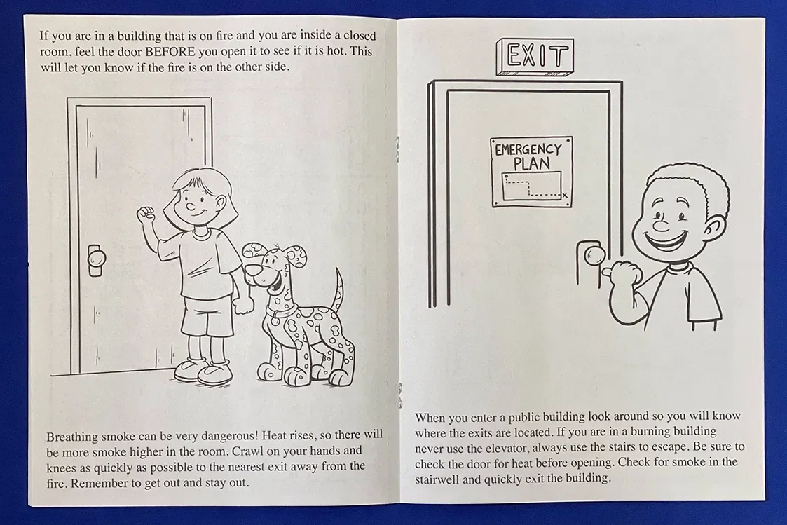 A Visit to the Fire Station Coloring Book — view 3