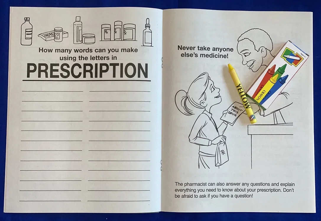 A Visit to the Pharmacy Coloring & Activity Book — view 2