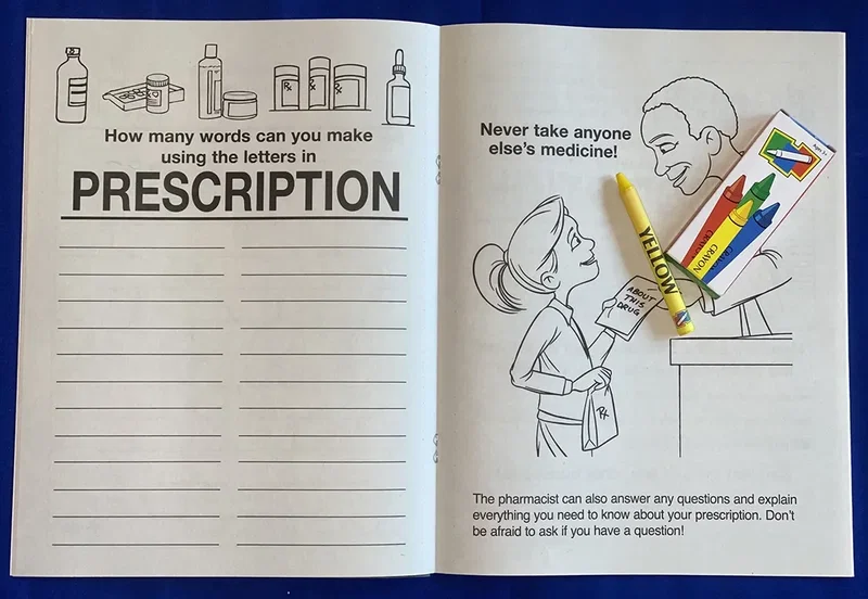 A Visit to the Pharmacy Coloring & Activity Book — view 2
