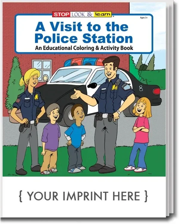 A Visit To The Police Station Coloring Book