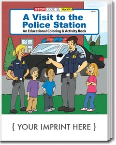 A Visit To The Police Station Coloring Book