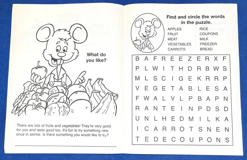 A Visit to the Supermarket Coloring & Activity Book — view 2