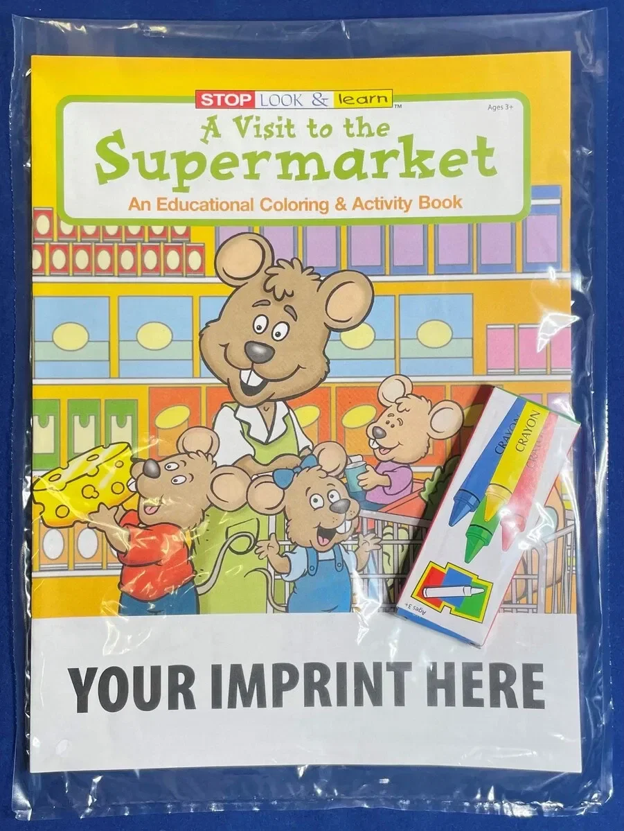A Visit to the Supermarket Coloring & Activity Book — view 4