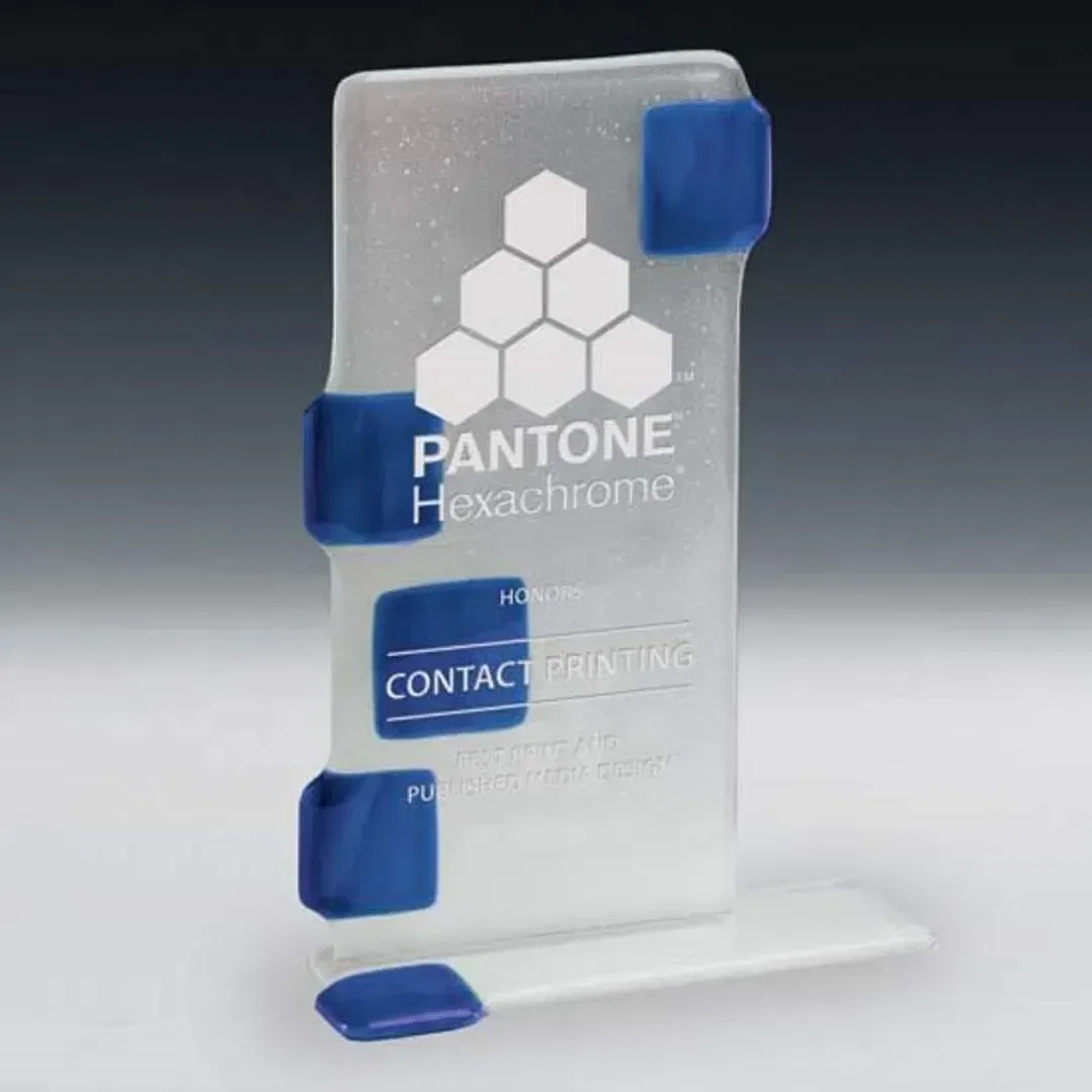 Sophisticated Custom Glass Achievement Award — view 2
