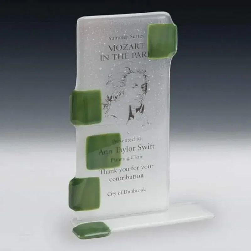 Sophisticated Custom Glass Achievement Award — view 4