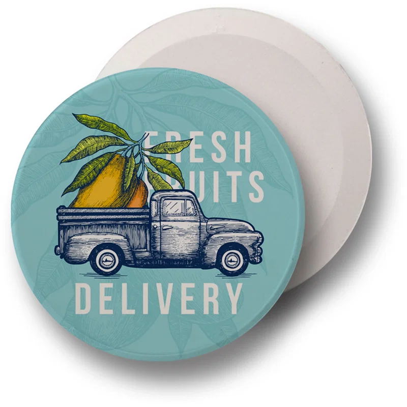 Absorbent Car Coaster (single) — view 4