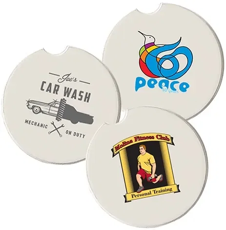 Absorbent Stone Car Coaster — view 3