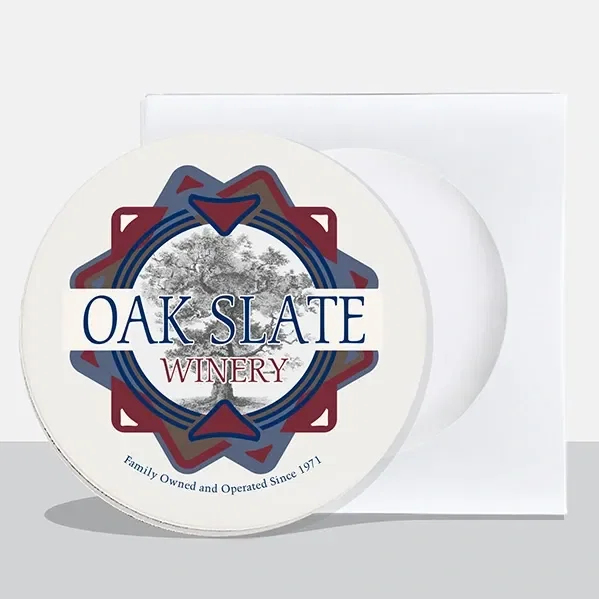 Absorbent Stone Coasters — view 1