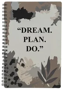 Abstract 8-1/4" X 5-1/2" Notebook