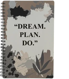 Abstract 8-1/4" X 5-1/2" Notebook