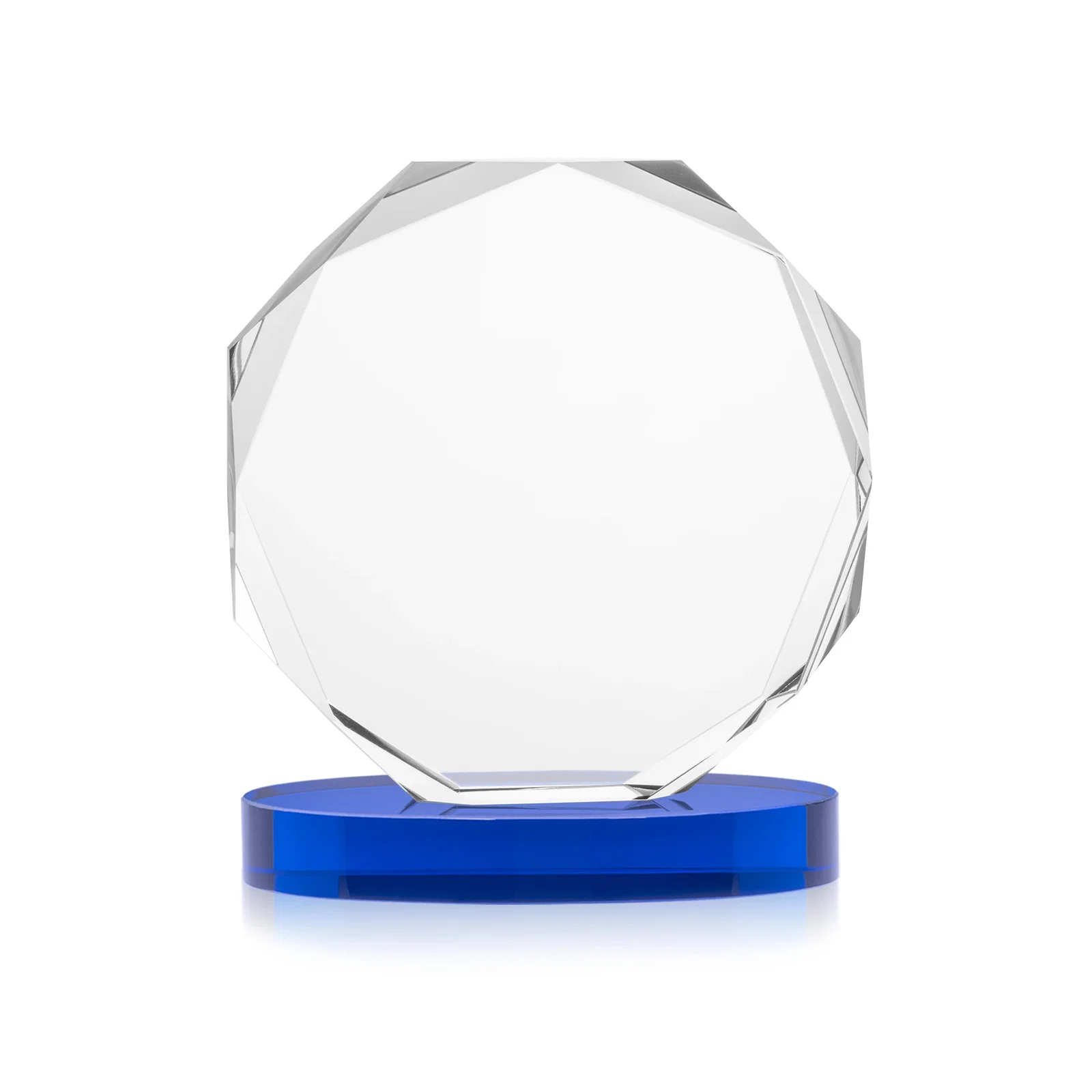 Custom Optical Crystal Gemstone Award With Nine Base Color Options, awards, with your logo for retirement presentations