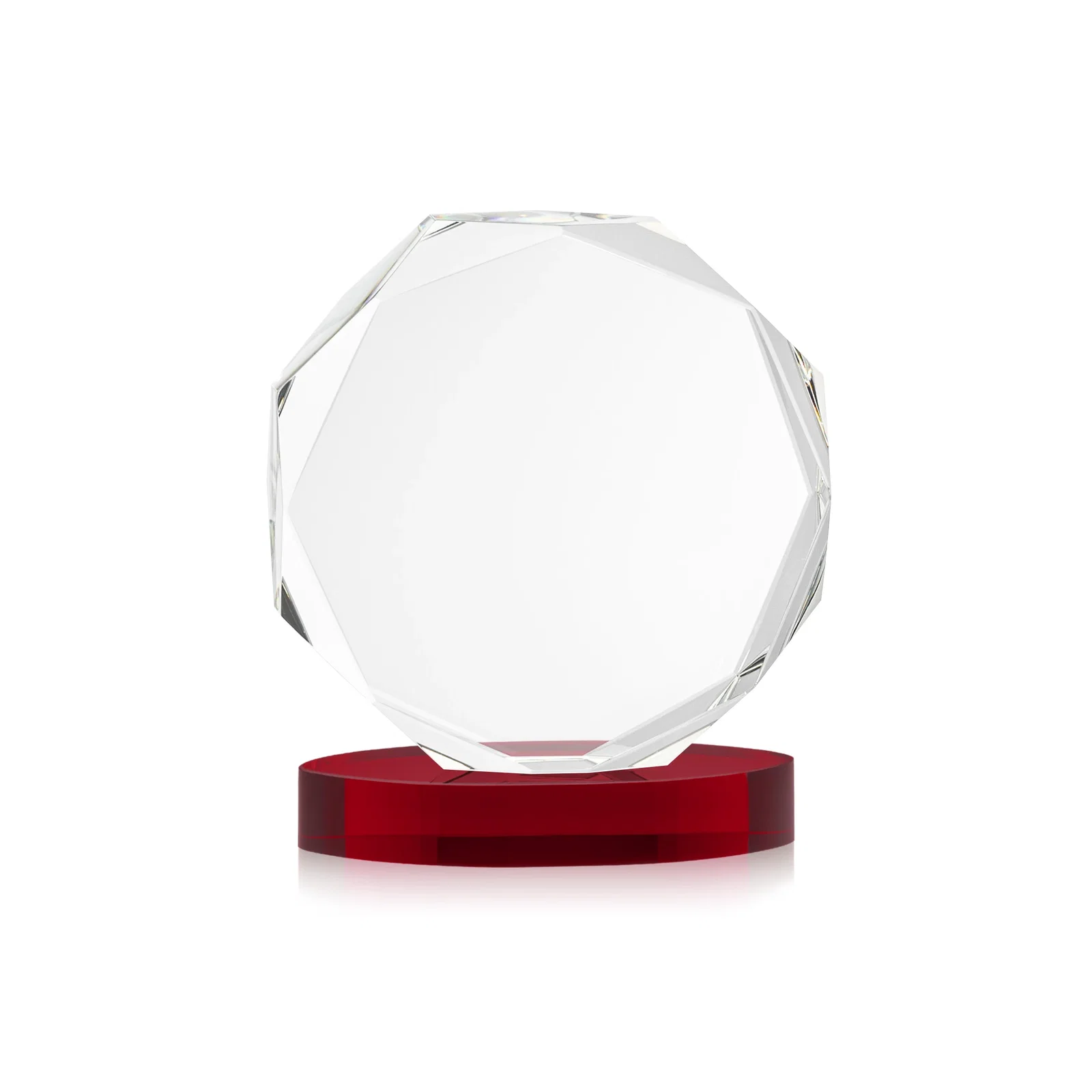 Custom Optical Crystal Gemstone Award With Nine Base Color Options, awards, with your logo for donor appreciation