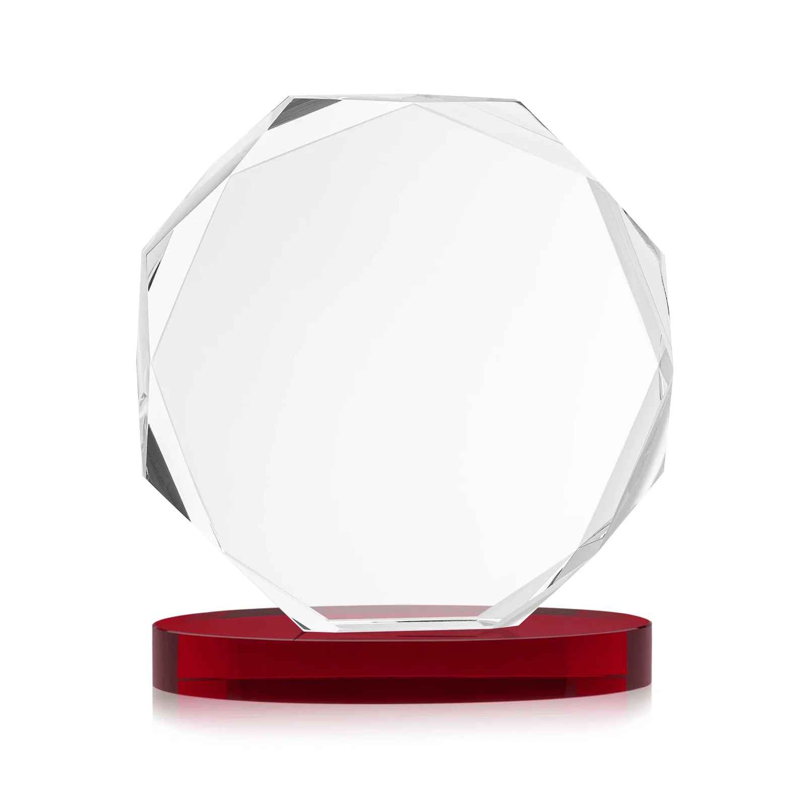 Custom Optical Crystal Gemstone Award With Nine Base Color Options, awards, with your logo for safety achievement programs
