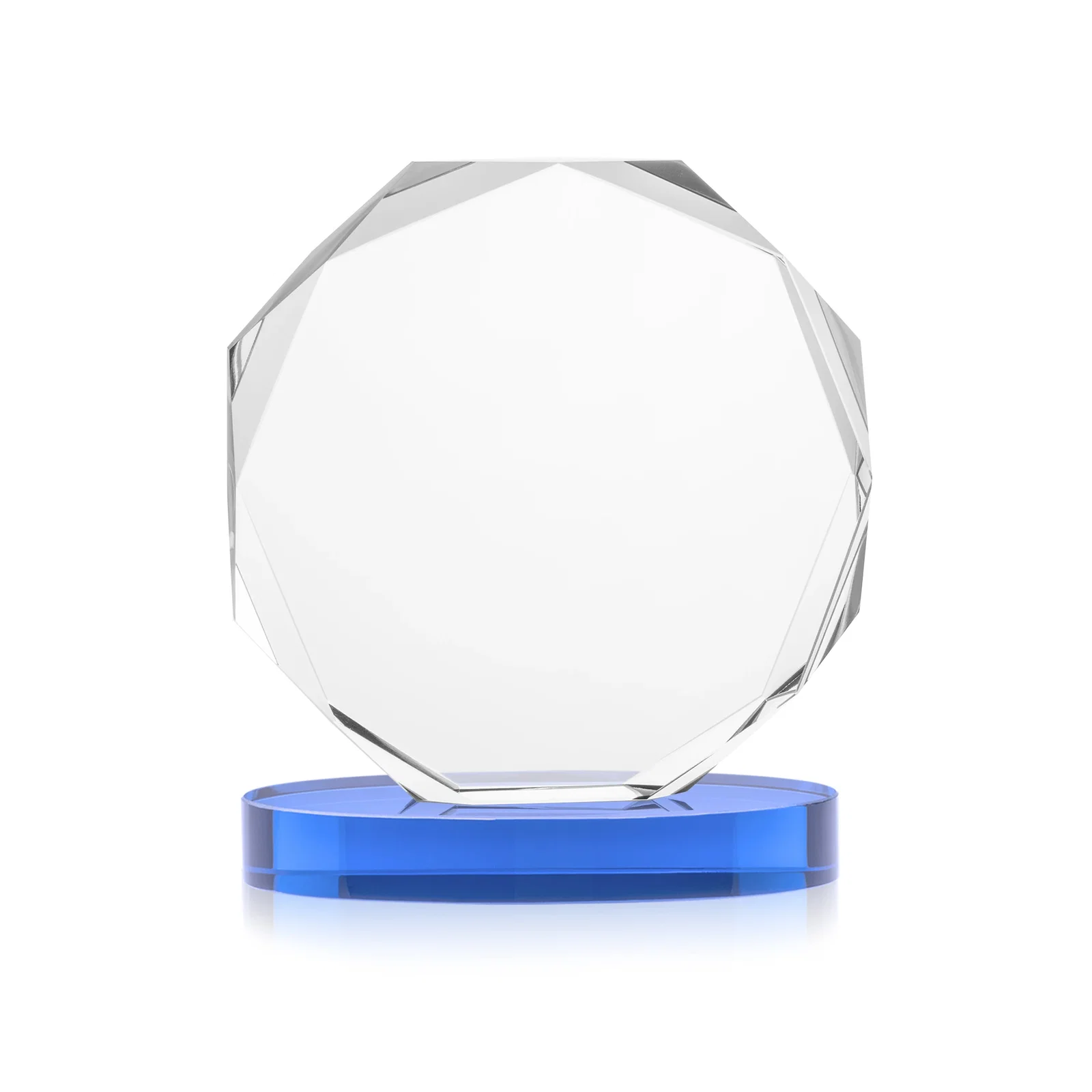 Custom Optical Crystal Gemstone Award With Nine Base Color Options, awards, with your logo for dealer and partner awards