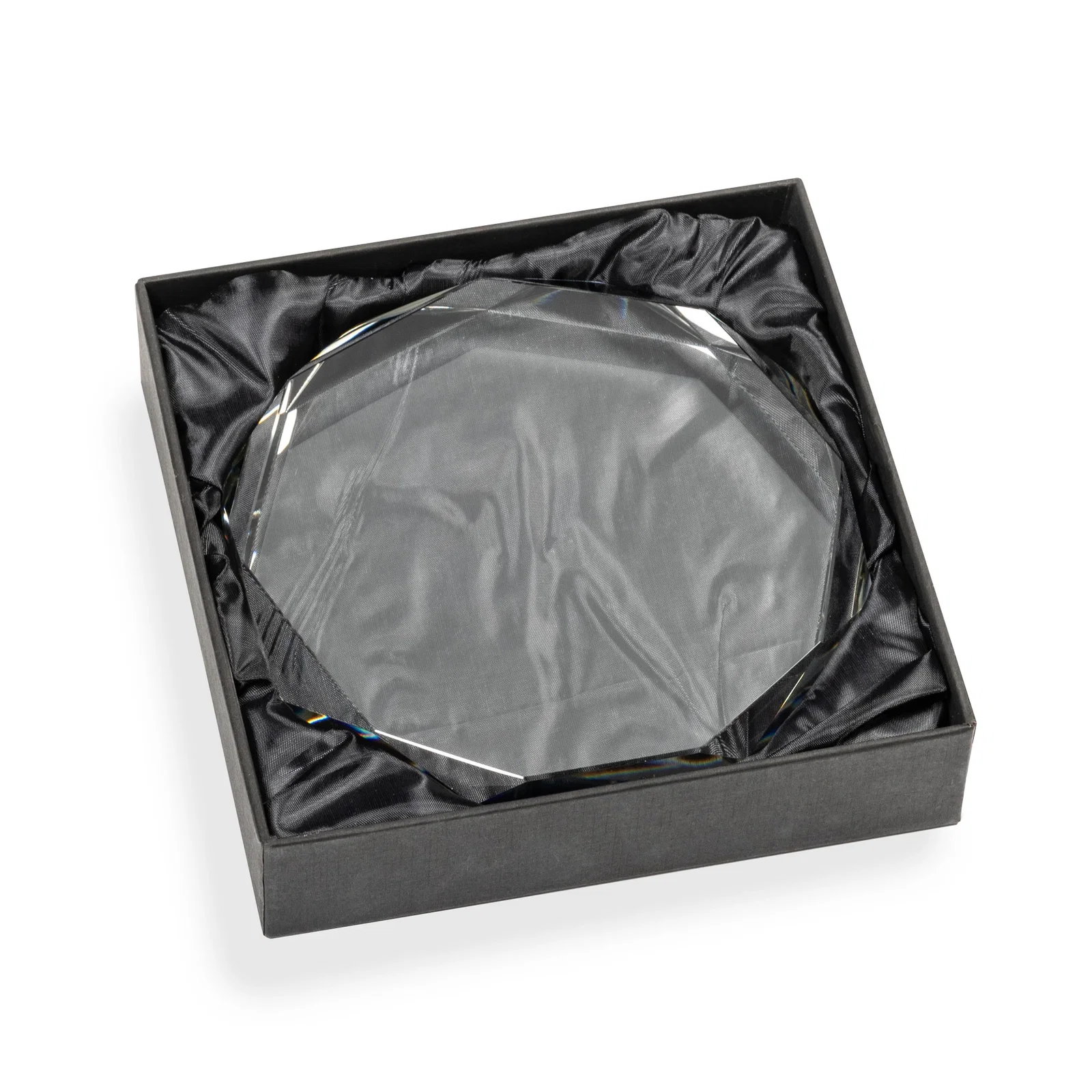 Custom Precision-Cut Optical Crystal Gemstone Award, awards for retirement presentations